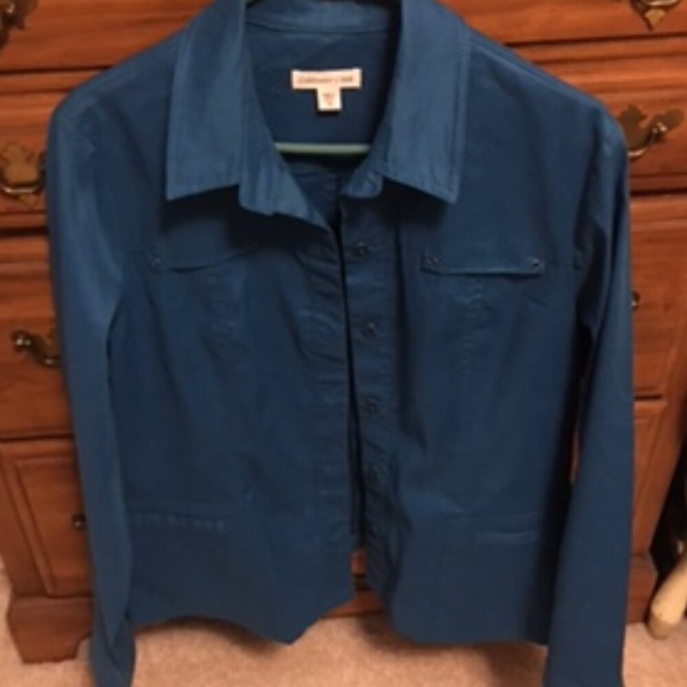 Coldwater Creek Shirt/ Jacket  Size 16